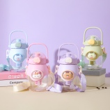 820ML萌公仔小肚塑料杯