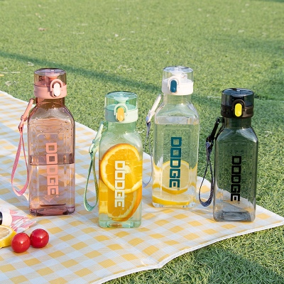 700ML道奇方尊休闲塑料杯大容量水壶户外运动旅行水杯