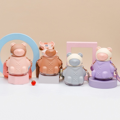 1100ML岚迪小熊塑料杯拼接款