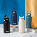 800ML手提吸管保温杯