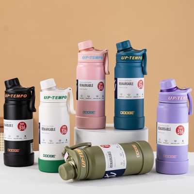 500ML道奇得心随手保温杯