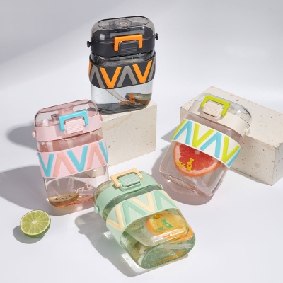 640ML VSK小方扁形塑料壶