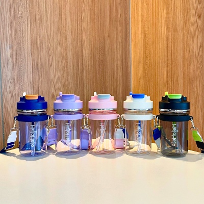 600ML双饮T字咖啡塑料杯