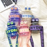 760ML字母方墩墩塑料杯