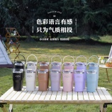 600ML双饮软手提保温杯