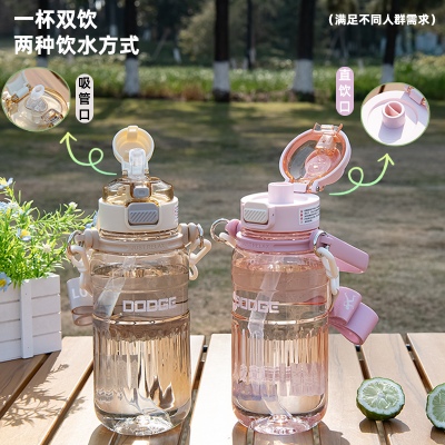 1.0L道奇路途风光双饮塑料杯