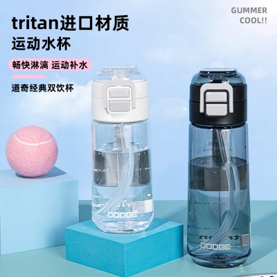 480ML道奇经典双饮塑料杯