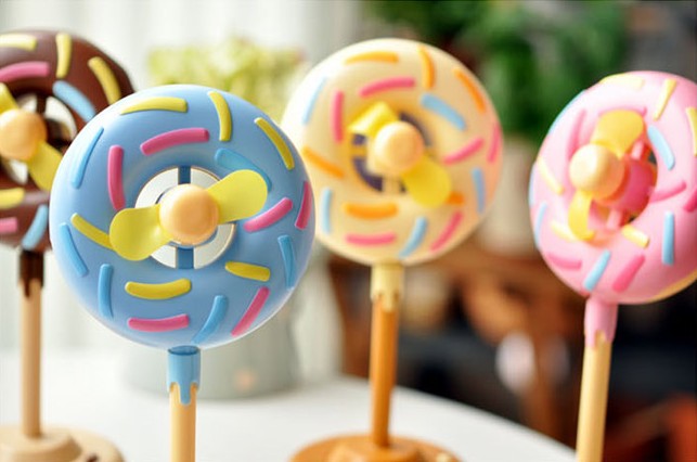 甜甜圈USB小风扇