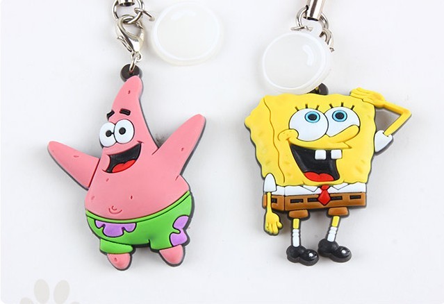 海绵宝宝手机挂饰