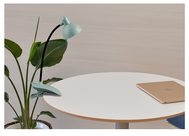 1009创意夹子触摸感应台灯三档调光护眼灯