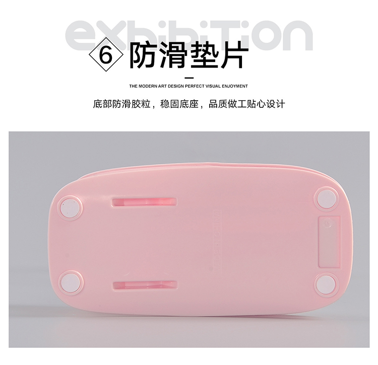 1007创意夹子触摸感应台灯三档调光LED护眼灯