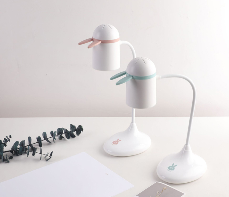 574兔子触摸感应台灯卧室床头灯儿童护眼学习LED灯