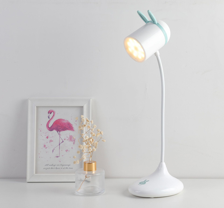 574兔子触摸感应台灯卧室床头灯儿童护眼学习LED灯