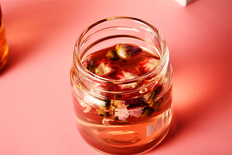 150ML Mini提手便携玻璃杯清新可爱透明单层网红杯