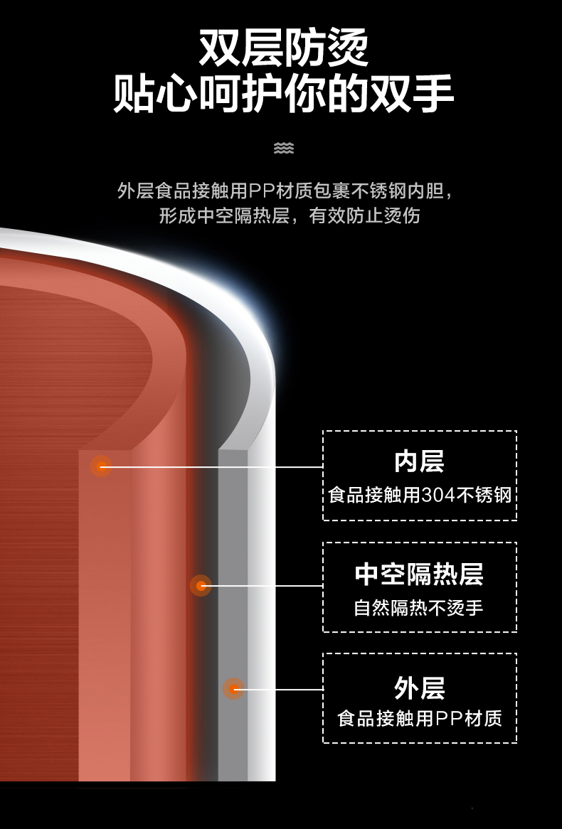 1.8L电水壶电热水壶304不锈钢热水壶厨房白色壶开水壶