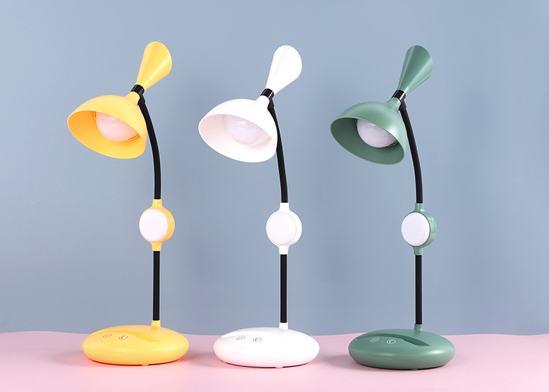 北欧风带夜灯触摸台灯护眼学生宿舍床头灯