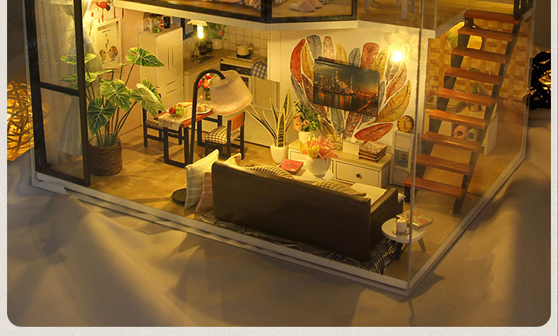 阁楼系列- 时光恋人diy万乐小屋手工制作模型拼装玩具