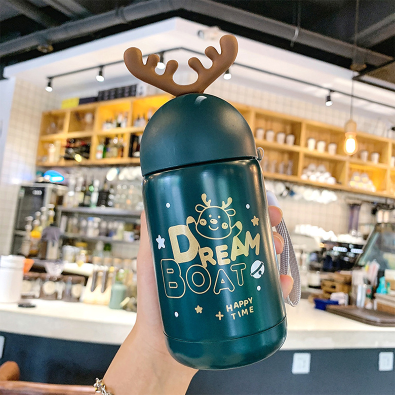 270ML创意圣诞的秘密保温杯文艺ins风少女心迷你随手杯