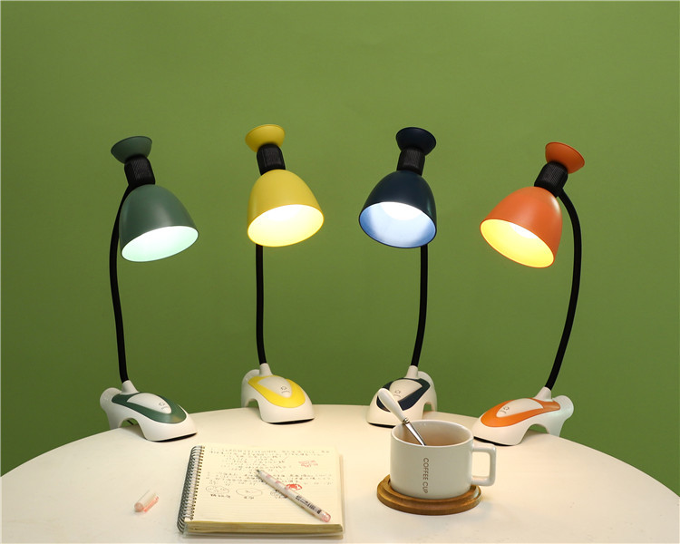 1075酒杯夹子台灯护眼书桌小台灯卧室床头灯学习阅读灯