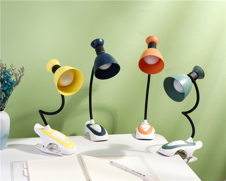 1075酒杯夹子台灯护眼书桌小台灯卧室床头灯学习阅读灯
