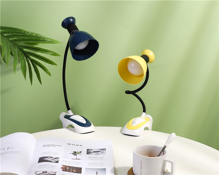 1075酒杯夹子台灯护眼书桌小台灯卧室床头灯学习阅读灯