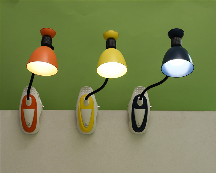 1075酒杯夹子台灯护眼书桌小台灯卧室床头灯学习阅读灯