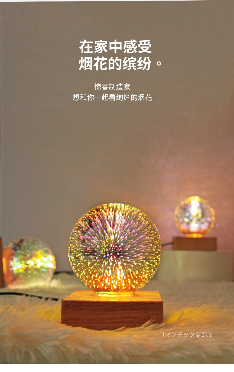 浪漫星空灯LED小夜灯卧室床头USB插电梦幻氛围灯