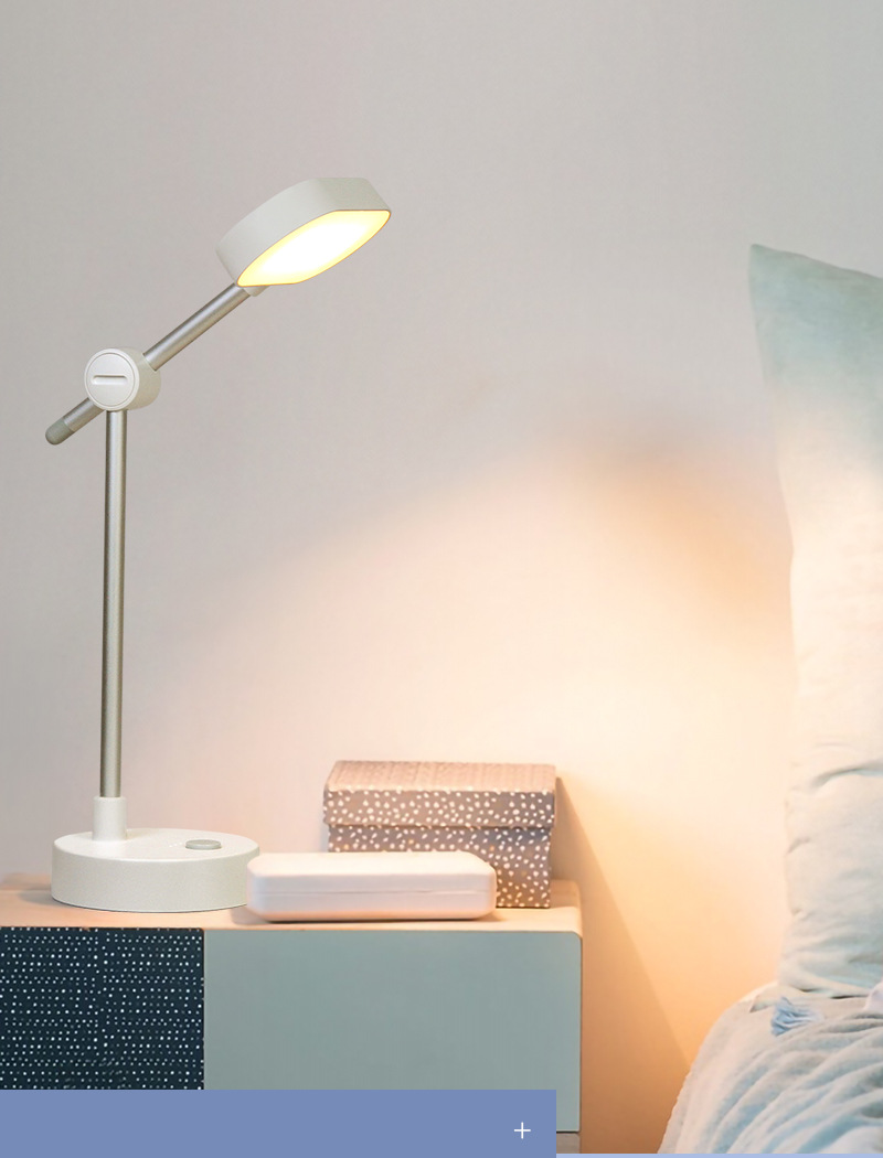 极简ins风台灯USB充电LED宿舍学习阅读灯折叠灯