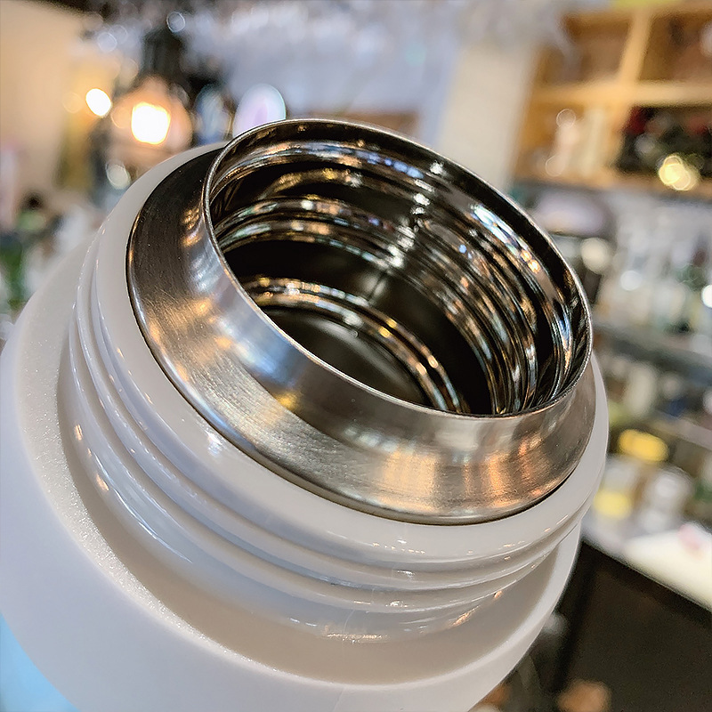 600ML大容量多功能背带水壶可爱斜跨少女心保温杯