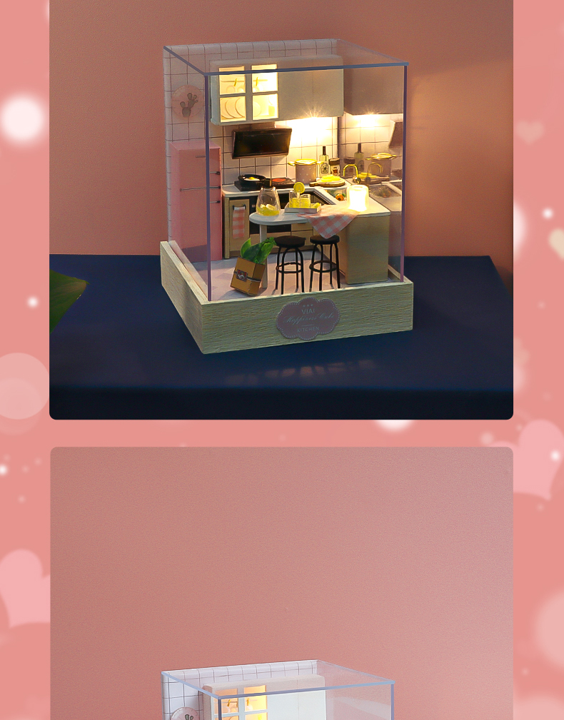 幸福立方-制造浪漫diy小屋阁楼模型拼装玩具生日礼物