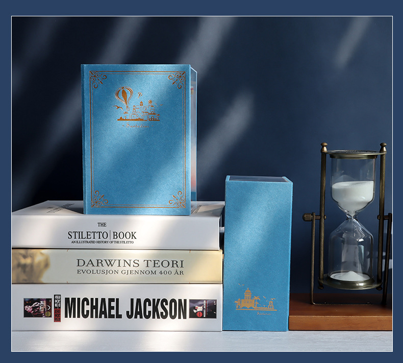 书.风景-圣托里尼群岛diy小屋拼装木质模型生日礼物