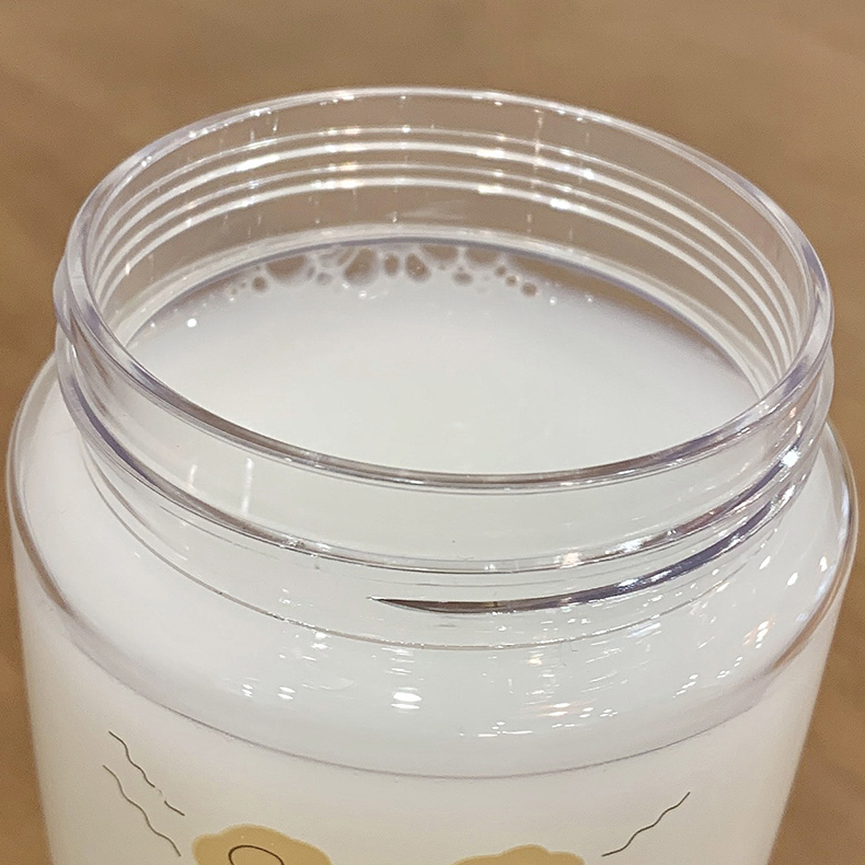 420ML可爱小熊塑料杯卡通矮胖子清新个性学生随手杯