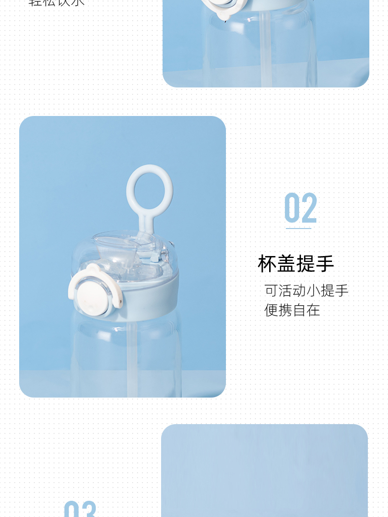 420ML英文款美乐吸管玻璃杯简约清新学生情侣便携水杯