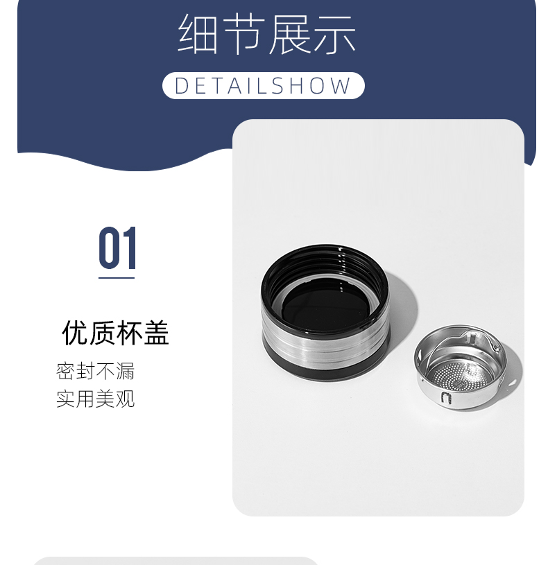 280ML盛宇B款商务玻璃杯双层泡茶水杯办公礼品杯子