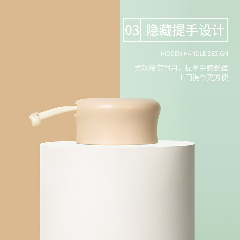 300ML卡通冰花小熊尚悦保温杯日系磨砂可爱少女心水杯