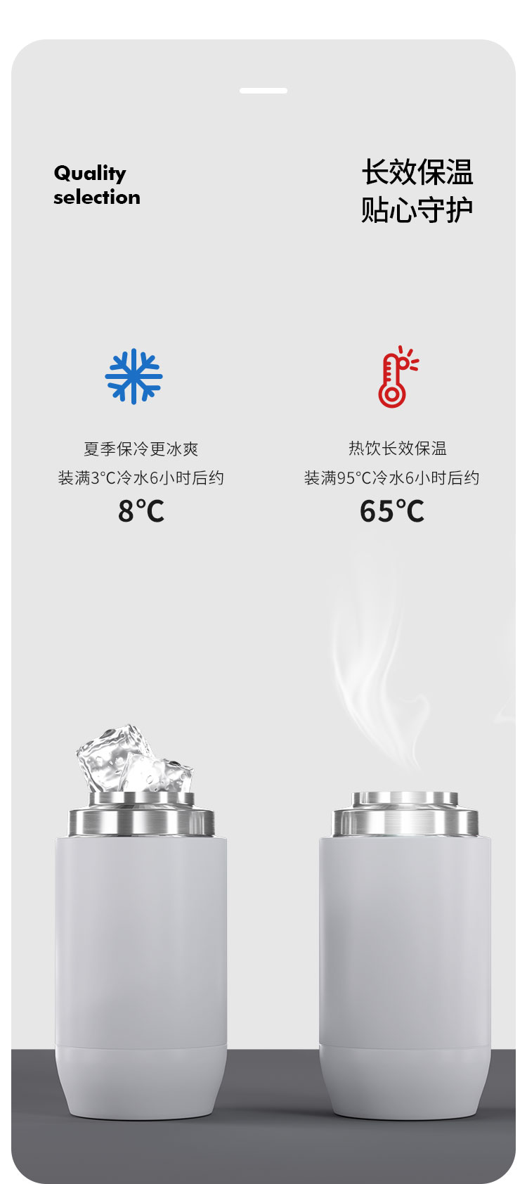 450ML梦幻国度系列保温杯学生带吸管316不锈钢杯子