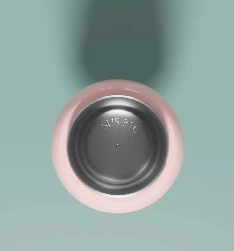 400ML卡通清新系吸管保温杯可爱少女心个性便携水杯