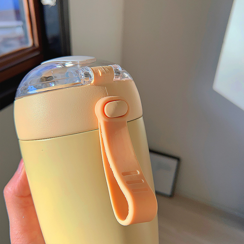 450ML照相机小兔系列保温杯可爱少女心高颜值喝水杯子