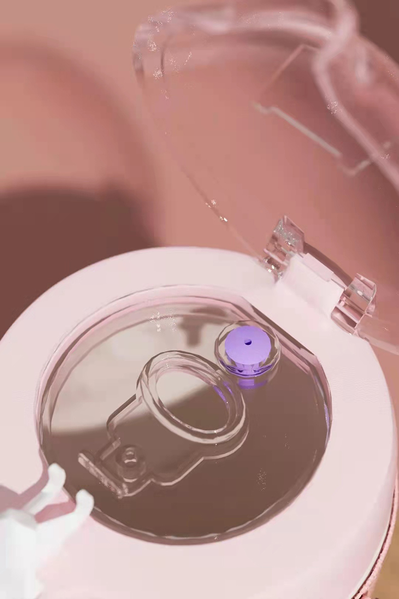 380ML潮麦吸管保温杯小清新个性潮流弹盖背带水杯