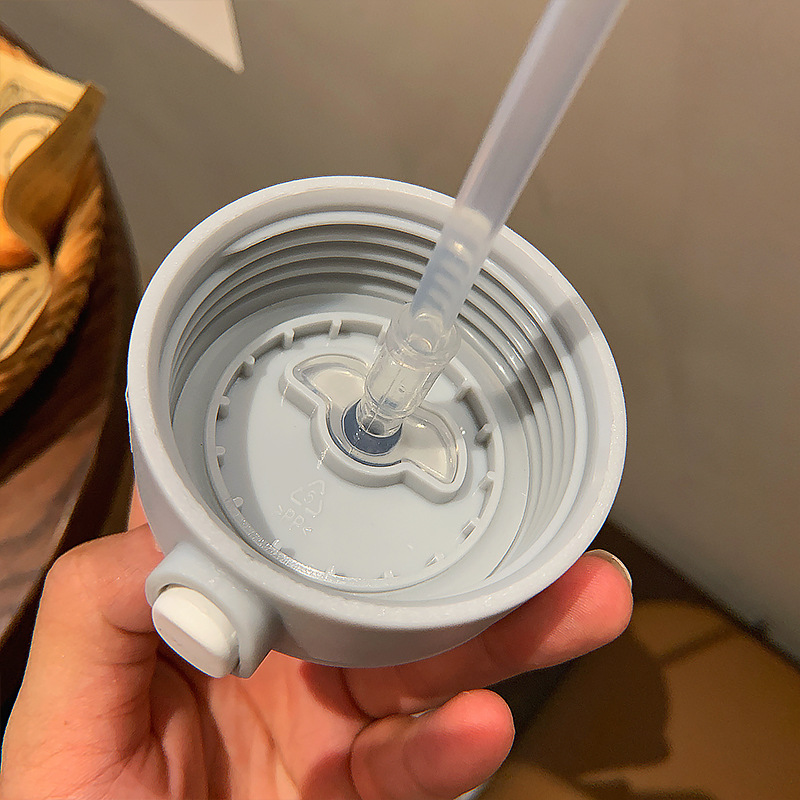 380ML温暖动物保温杯卡通可爱少女心ins风创意水杯