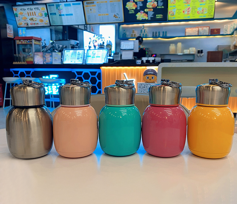 200ML创意迷你手提环保温杯304不锈钢便携学生随手杯