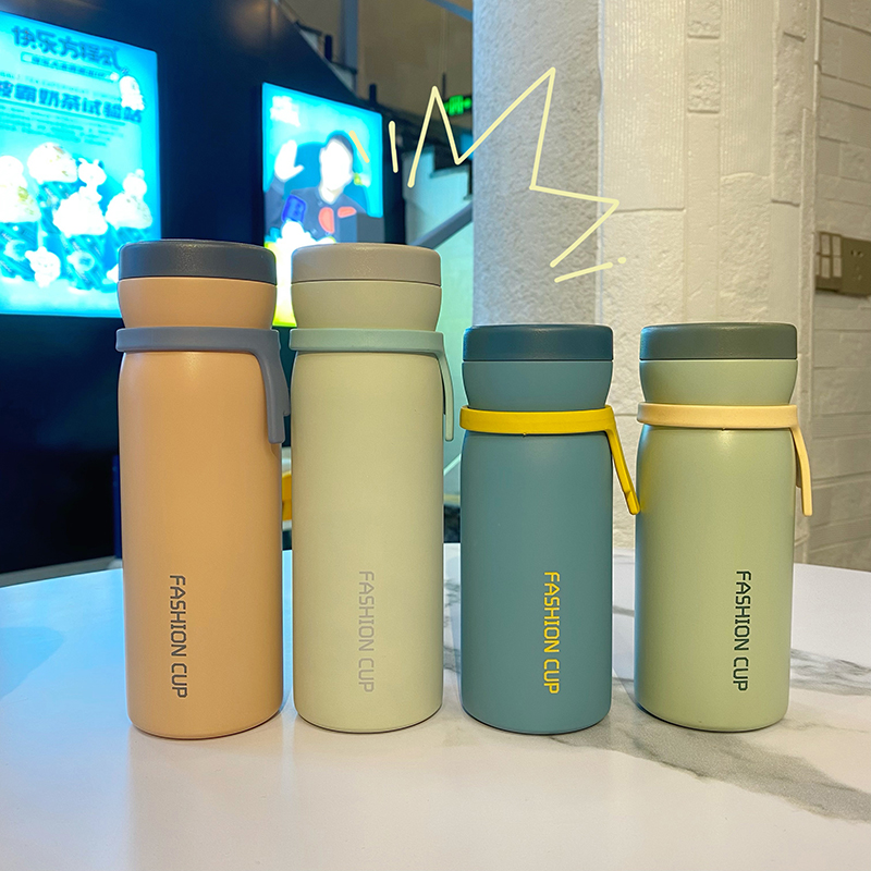 260ML韩式清新真空保温杯304不锈钢小清新直身水杯子