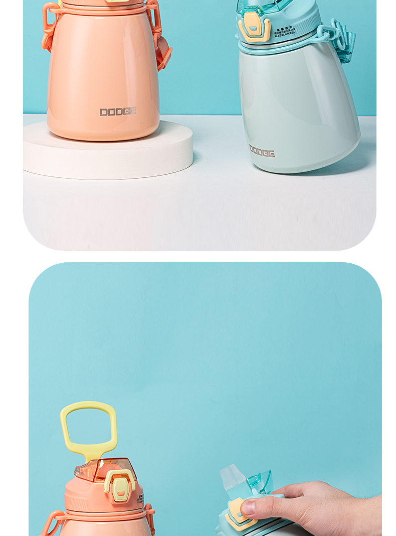 880ML大容量道奇云端网红保温杯316不锈钢大肚杯