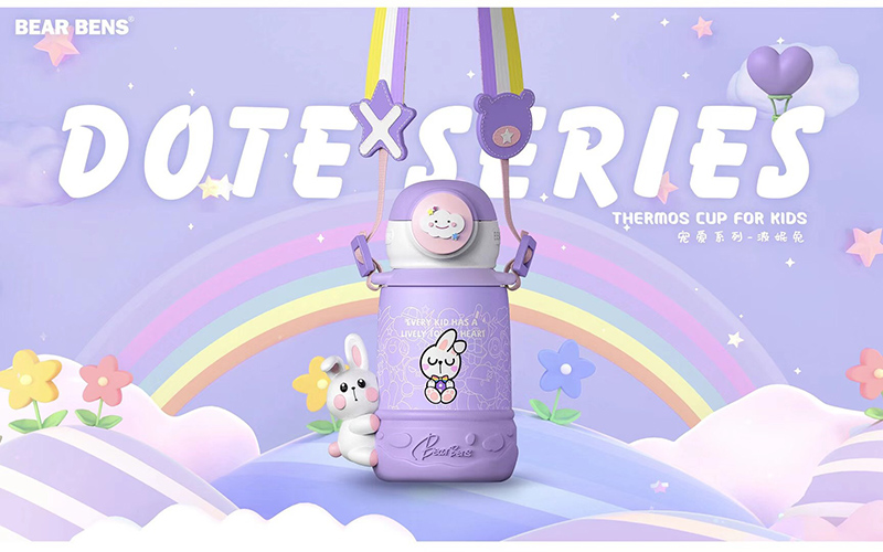 400ML熊本士宠爱系列保温杯