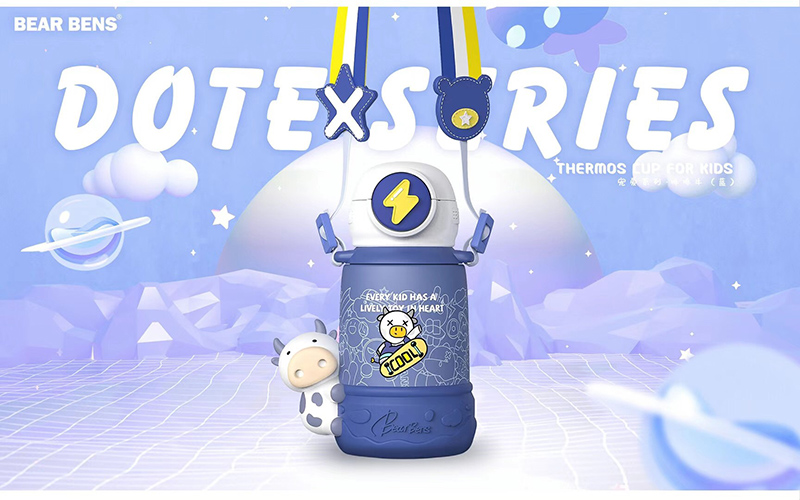 400ML熊本士宠爱系列保温杯