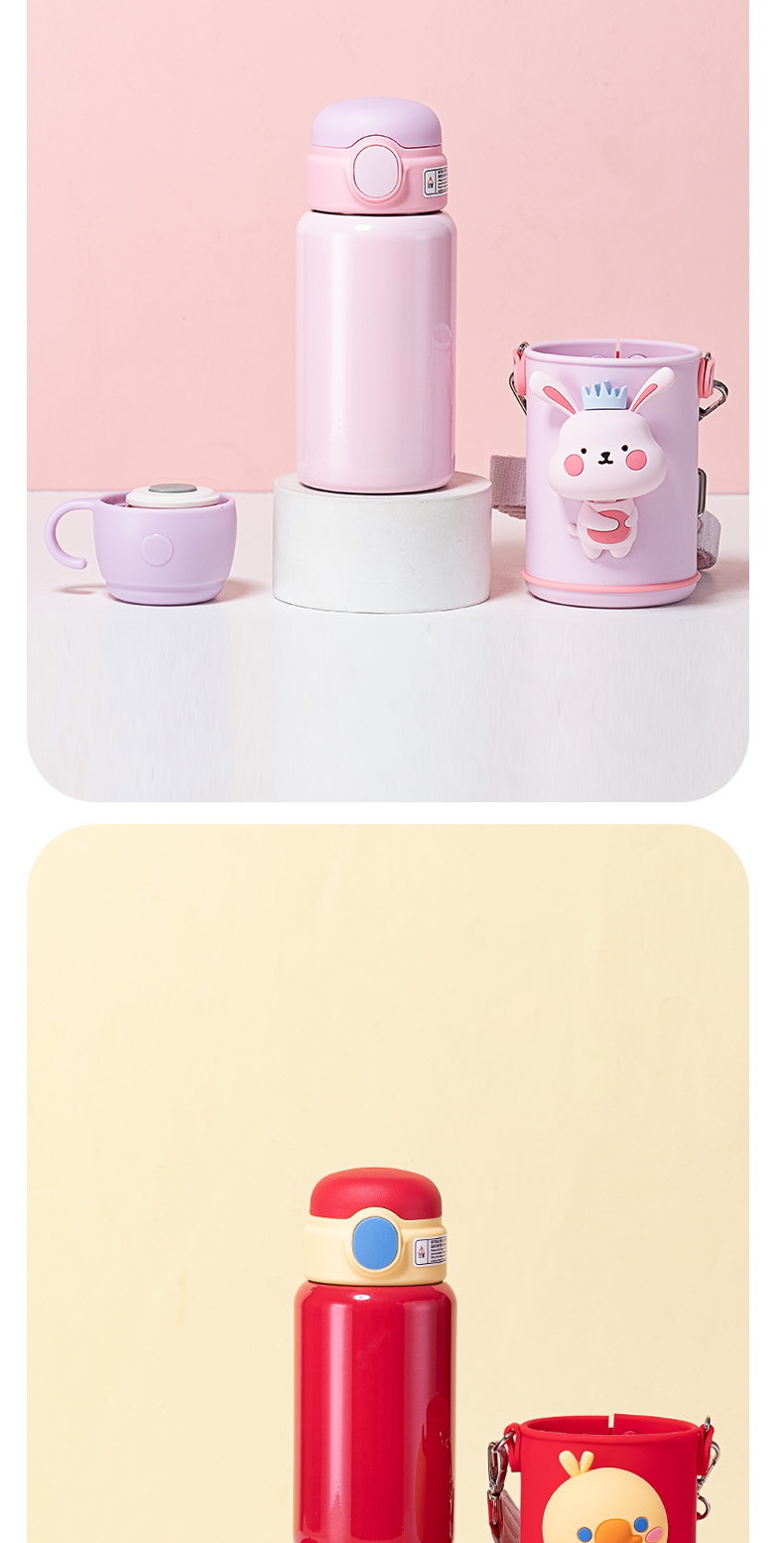 500ML卡通森林乐队儿童保温杯316不锈钢萌趣叫叫杯