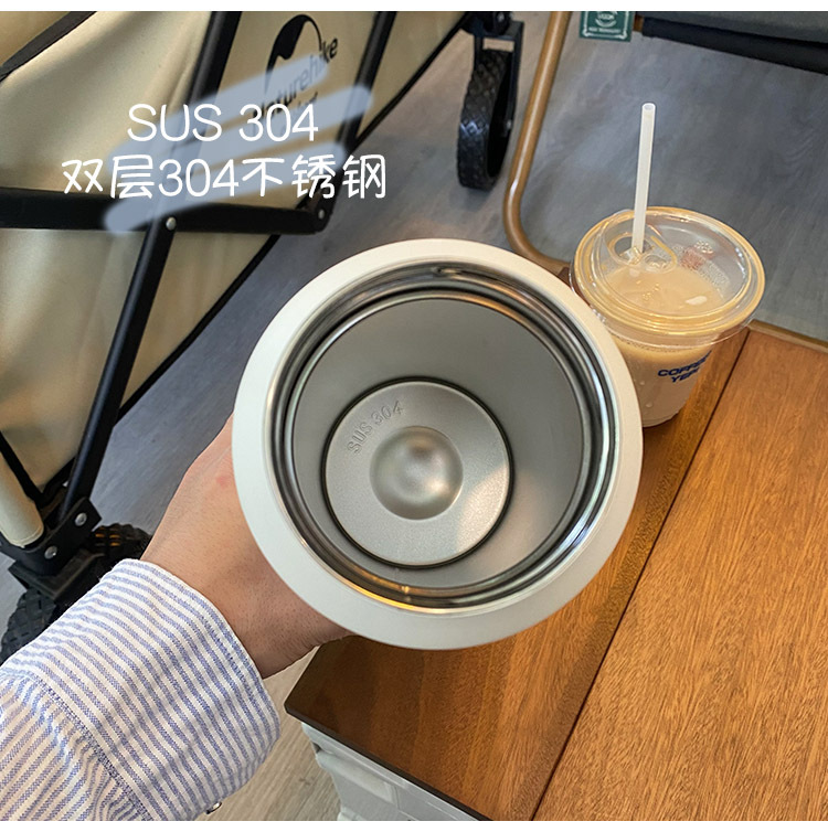 1400ML运动吸管保温杯大容量304不锈钢户外运动水杯