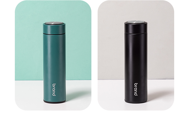 480ML简一直身保温杯304不锈钢男女士商务办公水杯