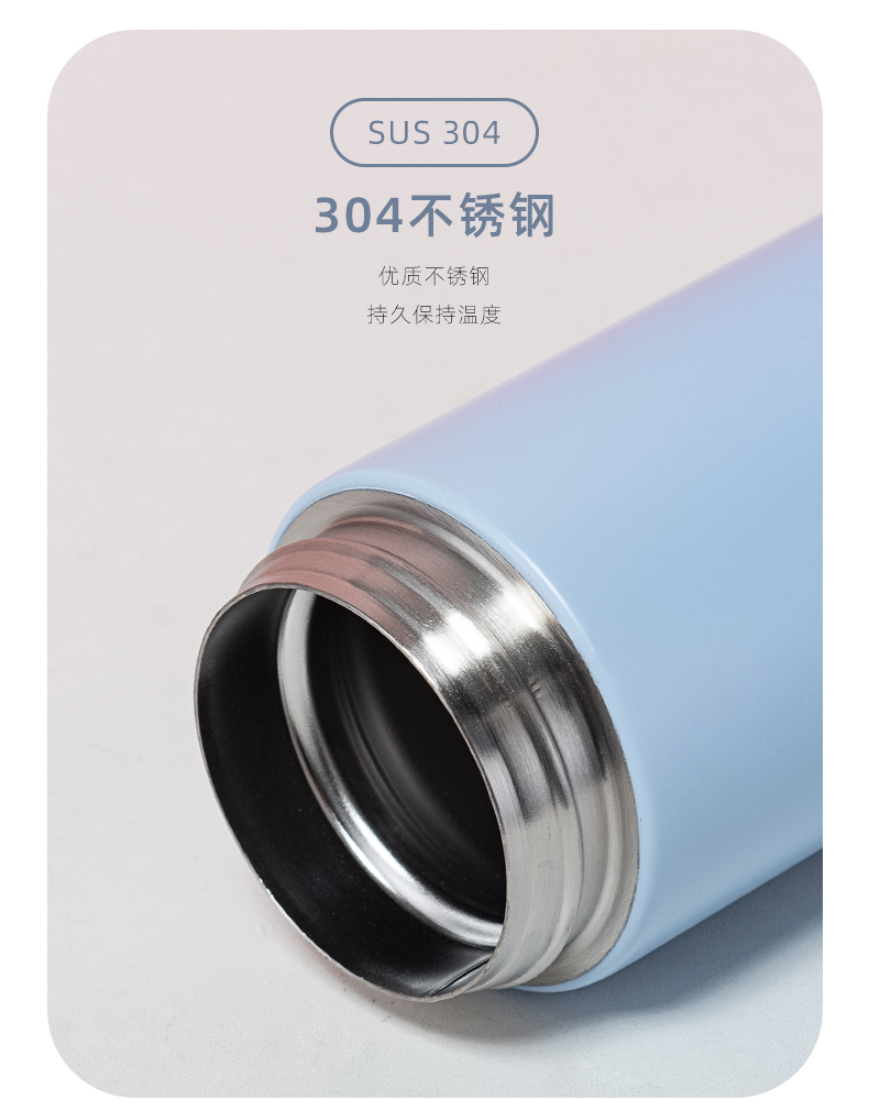 420ML卡乐女孩系列吸管保温杯学生小清新弹跳盖水杯