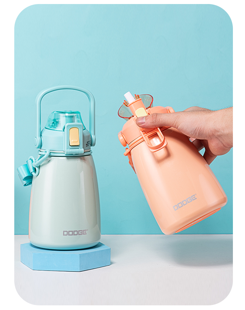 1080ML大容量道奇行云网红保温杯304不锈钢大肚杯